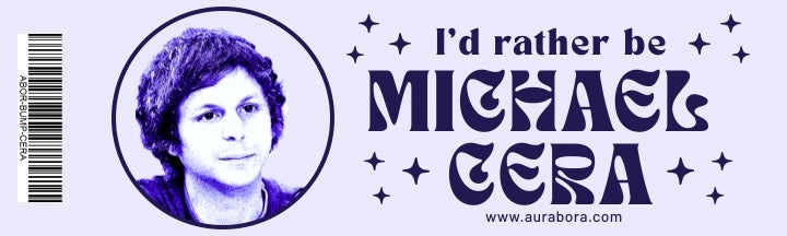 Bumper Sticker - Michael Cera