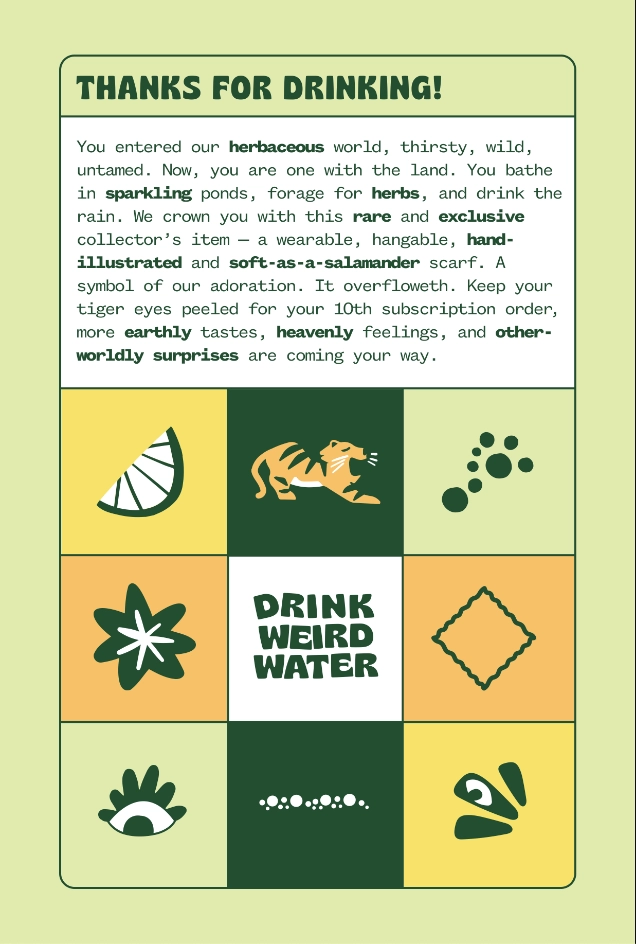 5th Subscription Insert